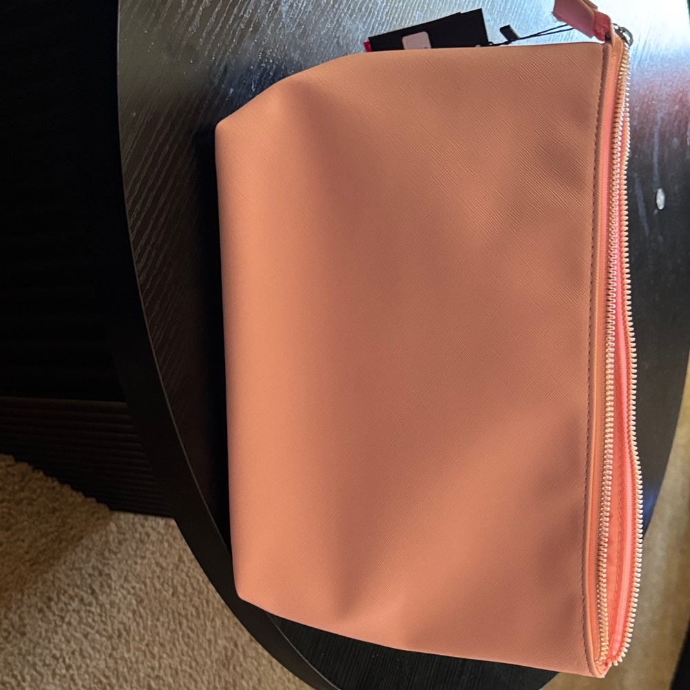 Pink Heart Embellished Cosmetic Pouch - Picture 5 of 5